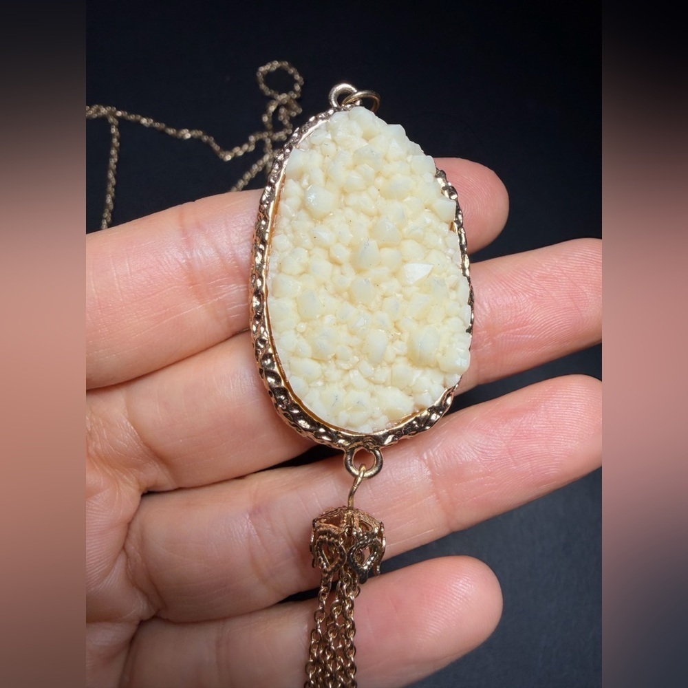 Statement Long Pendant Necklace
